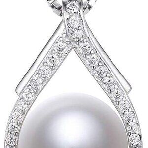 Tahitian Black Pearl Necklaces for Women 10-11mm - Pearl Necklace Phoenix Pendan